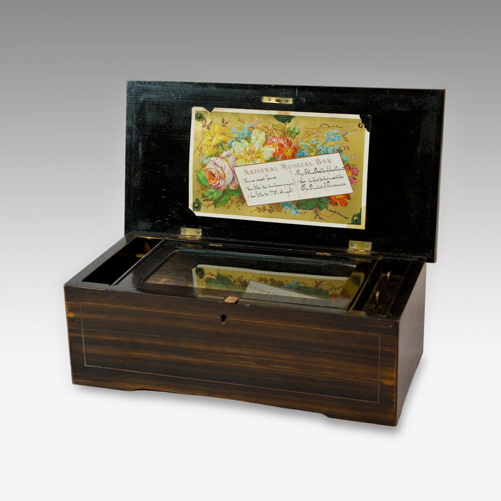 6 air Swiss music box Musical Box