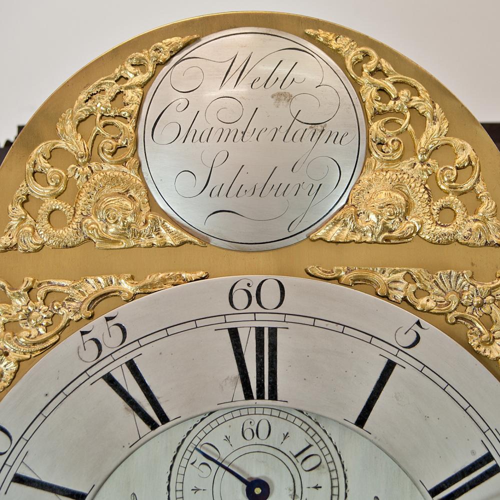 Antique 8 day Brass dial longcase clock Antique Clocks