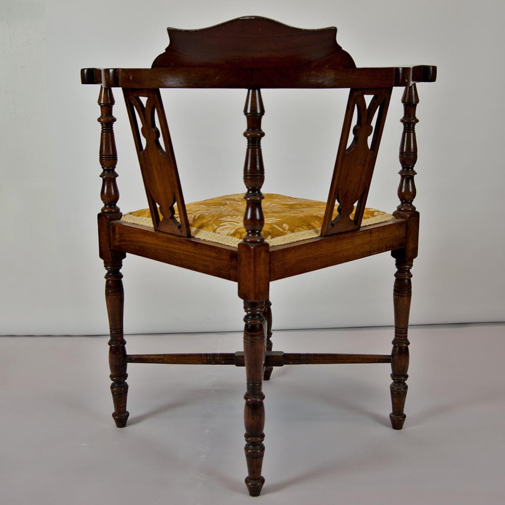 Edwardian corner chair Antique Furniture