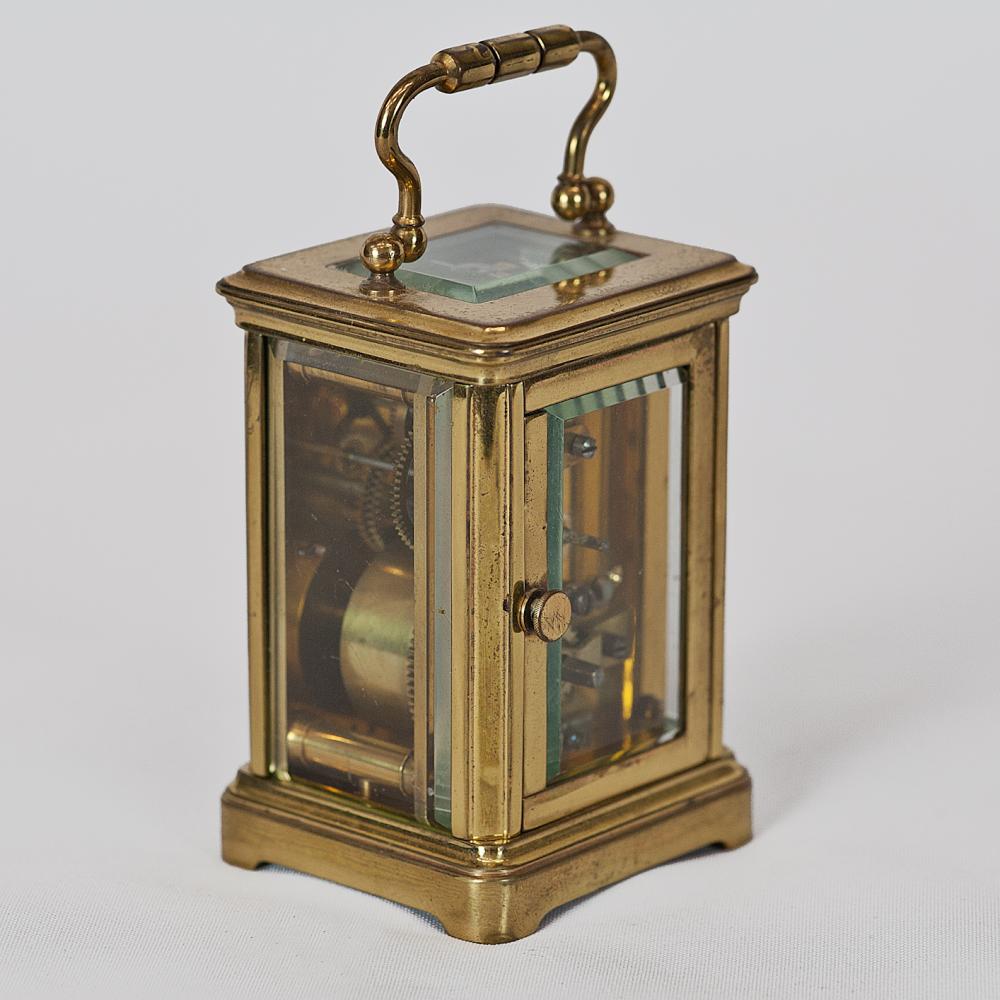 Miniature French carriage clock Antique Clocks