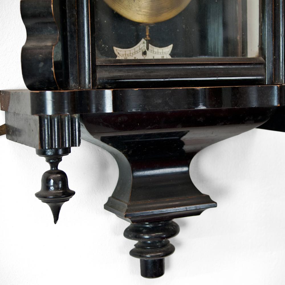 Timepiece "Vienna Regulator" weight driven wall clock Antique Clocks